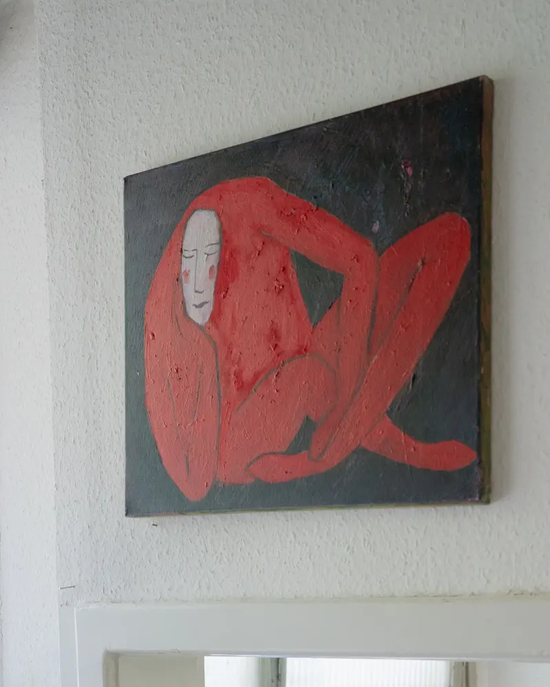 The red knight is resting — view 2, Masha Rodigina, Cologne