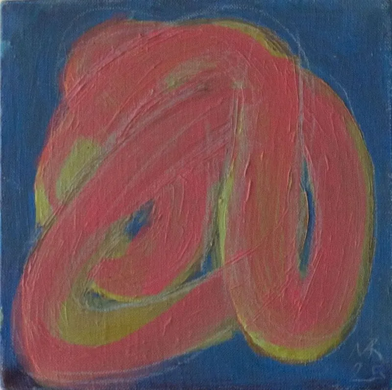Moving thoughts — original art by Masha Rodigina, Cologne