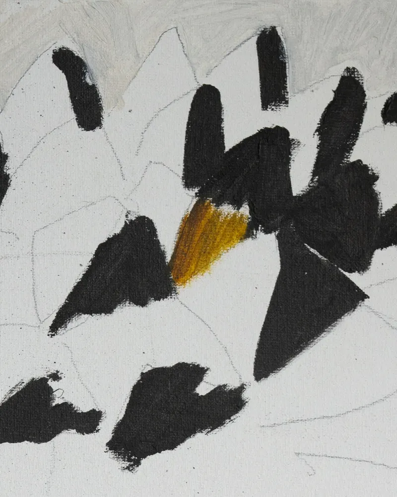 Smth — view 2, handprinted by Mascha Rodigina, Cologne