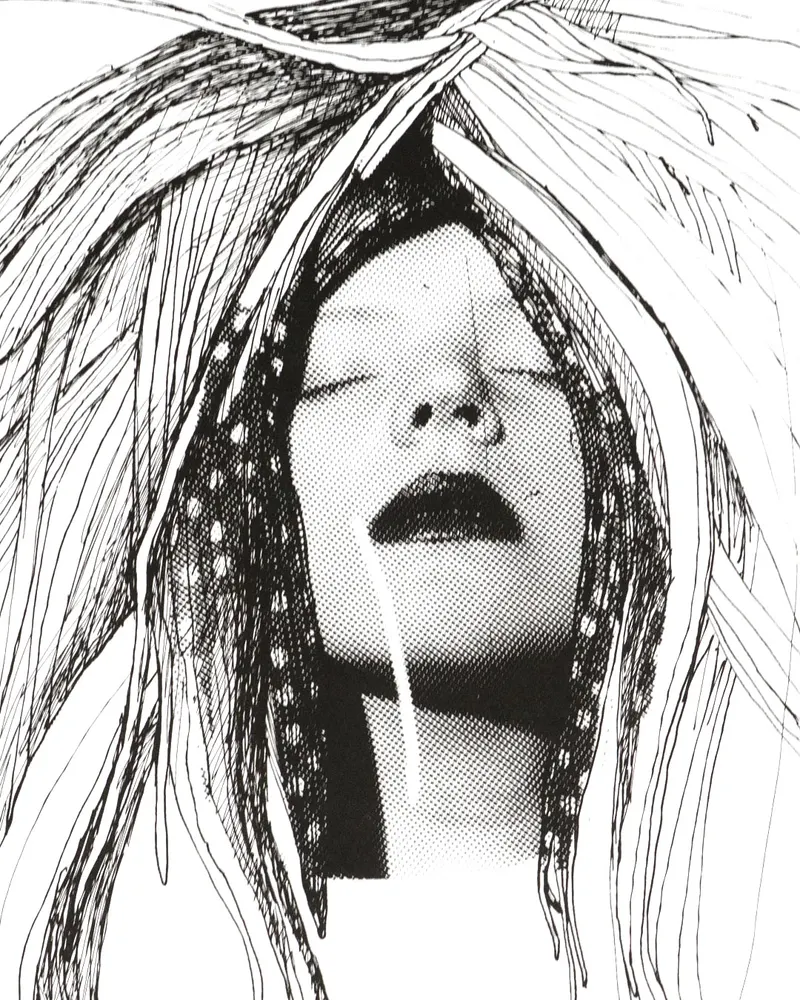 I love her — view 2, handprinted by Mascha Rodigina, Cologne