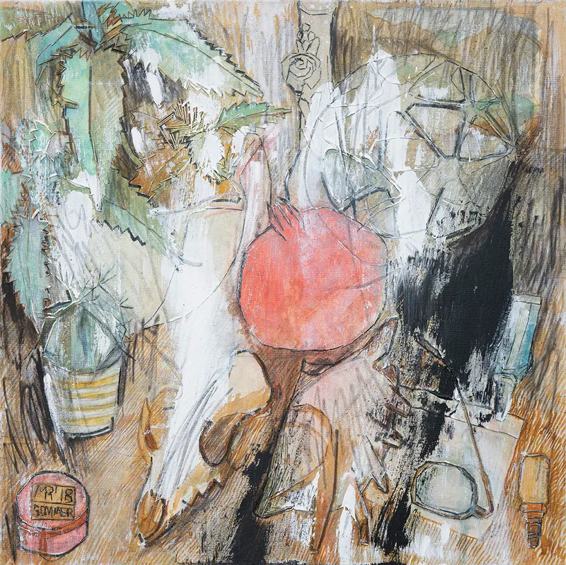 Spuren der Vergangenheit — original art by Masha Rodigina, Cologne