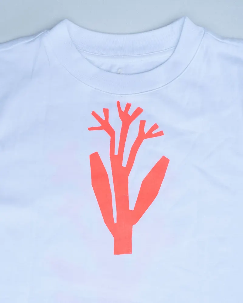 Neon bloom white T oversize — view 3, Masha Rodigina, Cologne