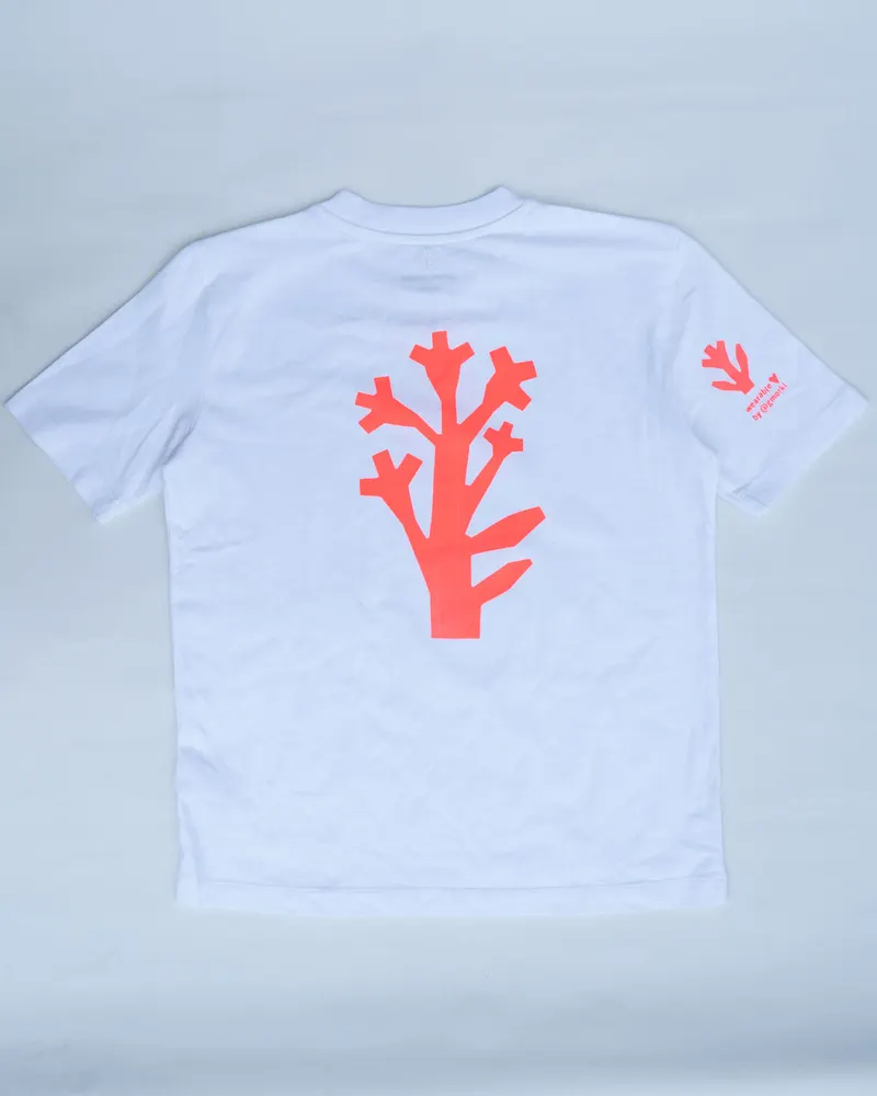 Neon bloom white T oversize — view 4, Masha Rodigina, Cologne