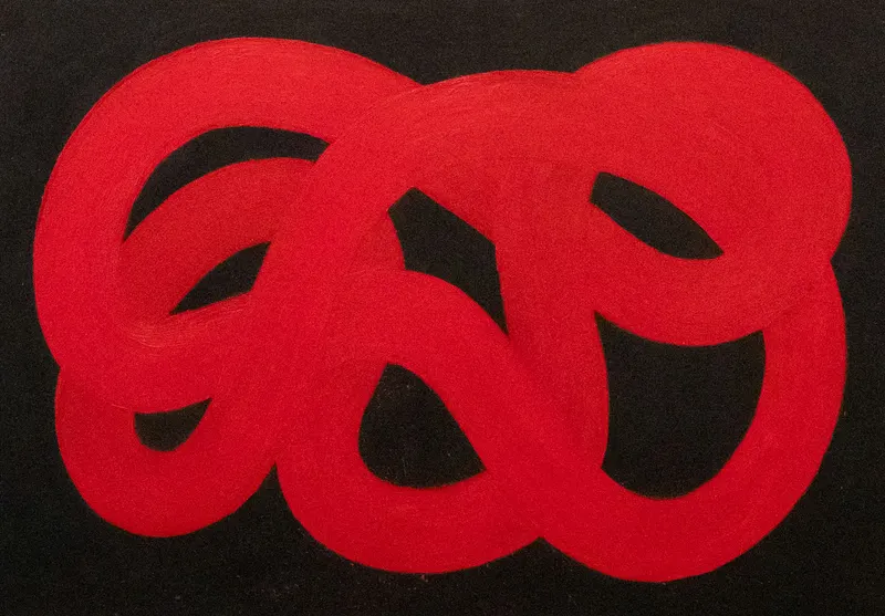 Eine Unendliche, die ruht — original art by Masha Rodigina, Cologne
