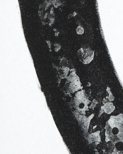 Brezel — view 4, handprinted by Mascha Rodigina, Cologne