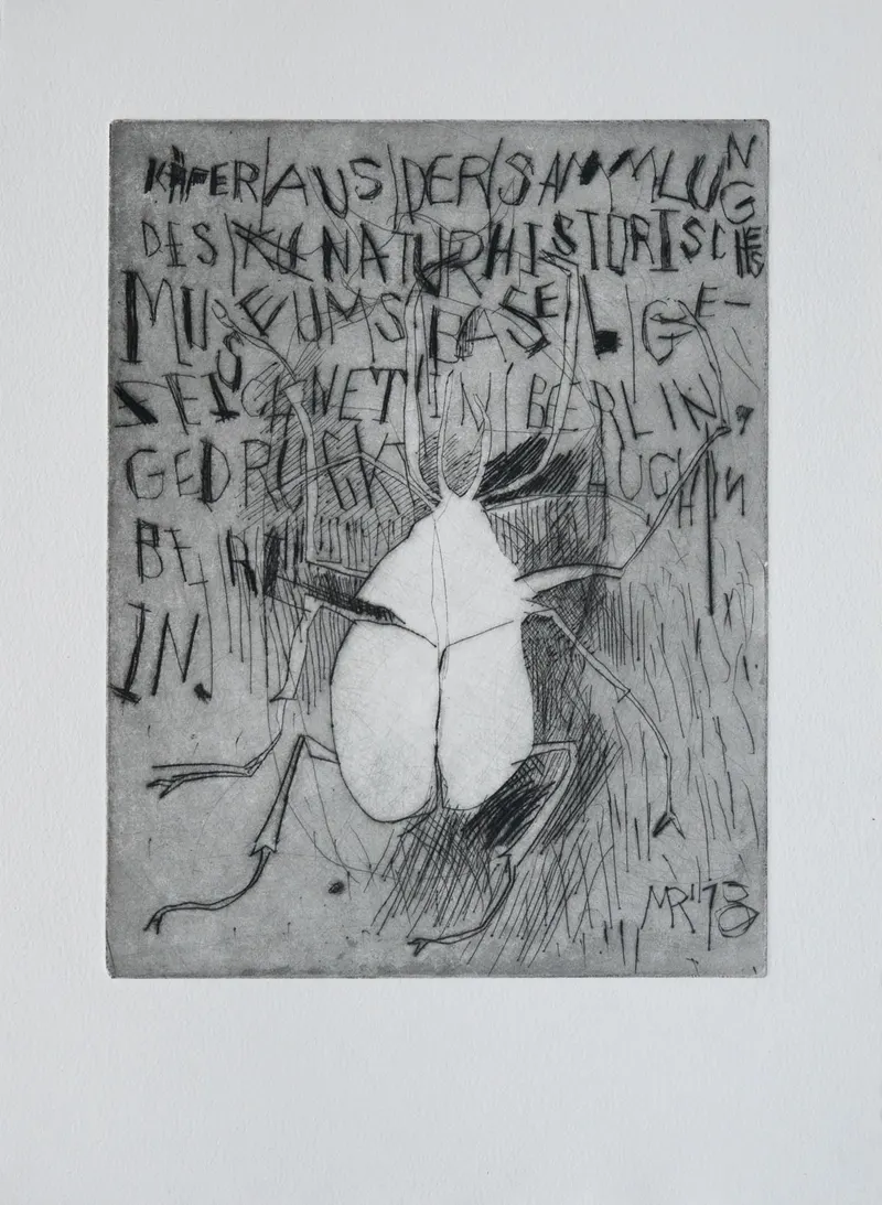 I'm a bug — original art by Masha Rodigina, Cologne