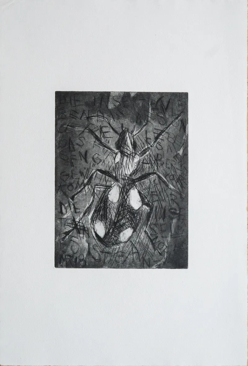 Ameise — original art by Masha Rodigina, Cologne
