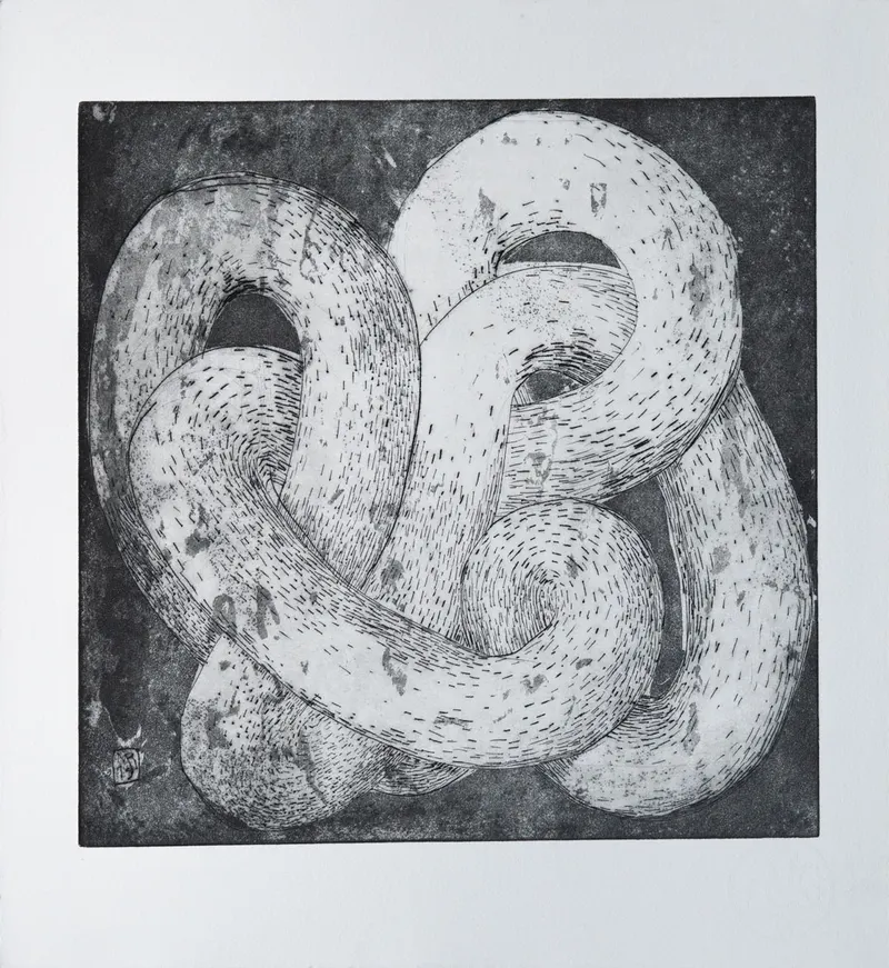 Eine höchst selbstständige Unendliche — original art by Masha Rodigina, Cologne