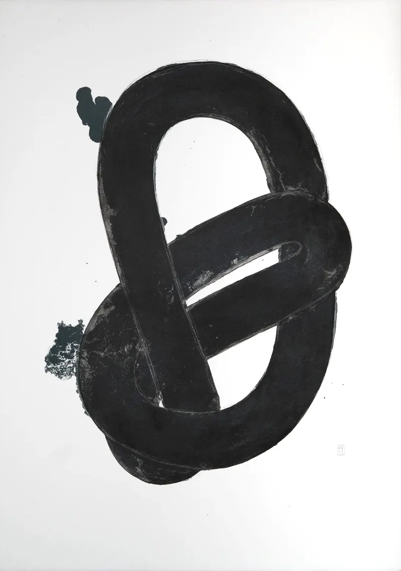 Eine Überwältigte — original art by Masha Rodigina, Cologne