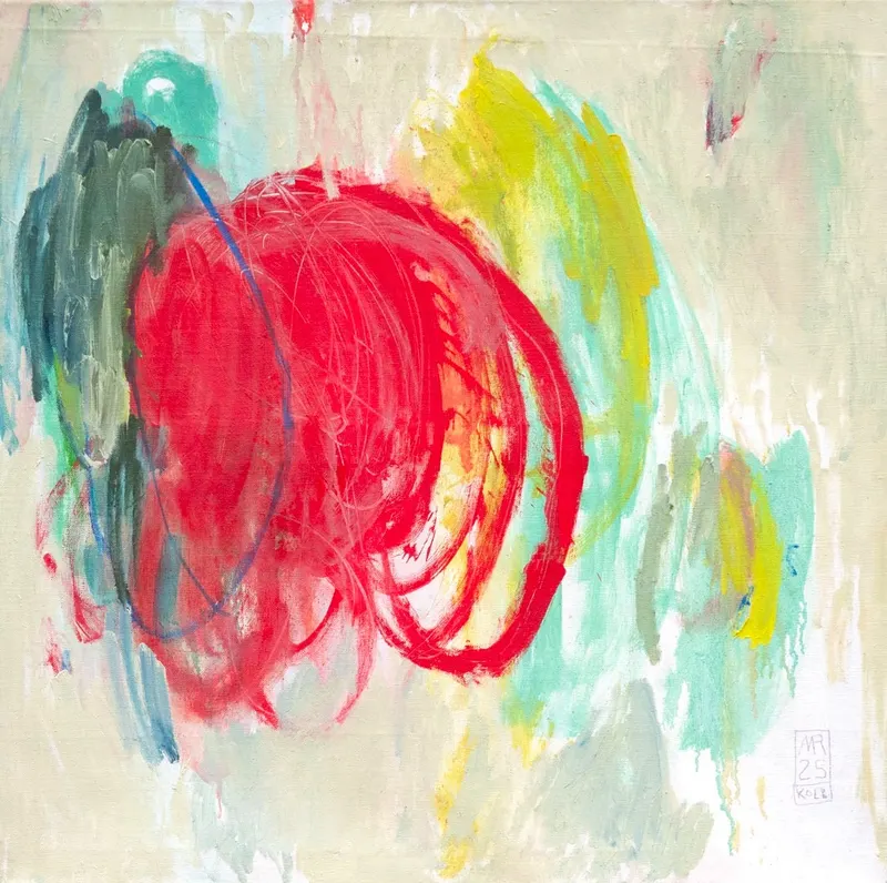 Something is emerging from within me — original art by Masha Rodigina, Cologne