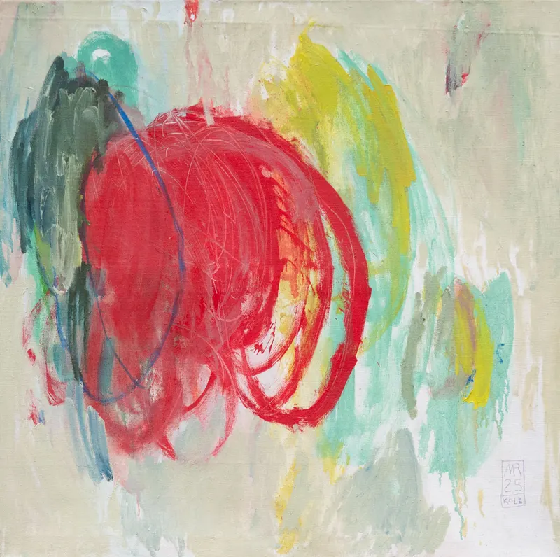 Something is emerging from within me — original art by Mascha Rodigina, Cologne