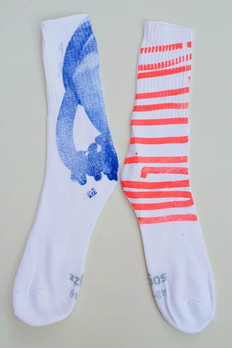 infinity socks size 43-36 — original art by Masha Rodigina, Cologne
