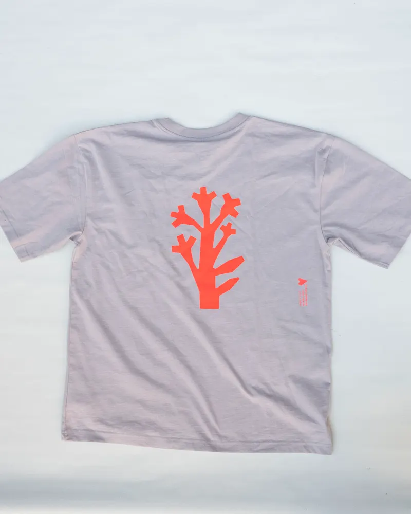 Neon bloom lilac T oversize — view 1, Masha Rodigina, Cologne
